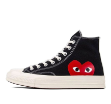 Converse COMME des x Chuck Taylor High 70 (150204C) in schwarz