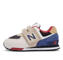 New Balance 574 Light Cream Dark Blue (IV574LC1)