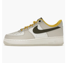 Nike Air Force 1 Low 07 Prm Light Bone Cargo Khaki Vivid Sulfur (FV3628 031)