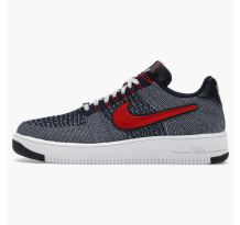 Nike Robert Kraft Air Force 1 Ultra Flyknit Low Patriots Wolf Grey (FV4079 012)