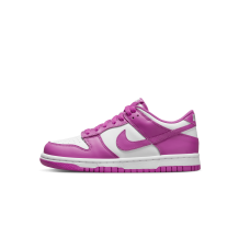 Nike Dunk Low Active Fuchsia GS (FJ0704 100) in weiss