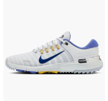 Nike Free Golf Pure Platinum University Gold Wolf Grey Astronomy Blue (FZ8795-002)
