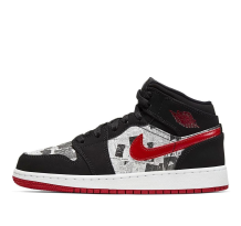 Jordan 1 Mid SE GS Times Newspaper Air (BQ6931-061)
