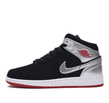 Jordan 1 Mid Retro GS Silver (554725-057)