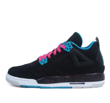 Jordan 4 Retro Vivid Dynamic Blue GS (487724-019)