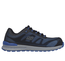 Skechers Work Bulklin Comp Toe (77180EC-BLU) in blau