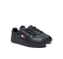 Tommy Hilfiger Cupsole Leather Essential (EM0EM01443-BLK) in schwarz