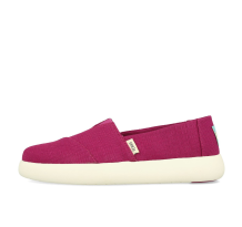 TOMS Womens Alpargata Mallow Dark Fuchsia Heritage Canvas (10016749) in lila