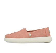 TOMS Womens Alpargata Mallow Dusty Heritage Canvas (10016740) in pink