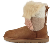 UGG Classic Short Patchwork Fluff (1098071-CHE)