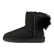 UGG Fluff Bow Mini Fleece Lined (1094967-BLK)