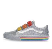 Vans Flour Shop x Old Skool V Silver Rainbow (VN0A3D292TO)