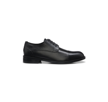 BOSS Derbys aus genarbtem Leder mit Zehenkappe (50573315001)