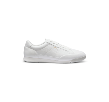 BOSS Genarbte Ledersneakers mit Sohle im Fischgrätmuster (50574126100)