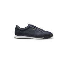 BOSS Genarbte Ledersneakers mit Sohle im Fischgrätmuster (50574126401)