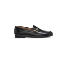 BOSS Loafer aus Leder mit Ketten und Logo Detail (50568568001)