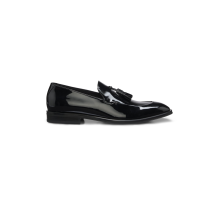 BOSS Quasten Loafer aus Lack Kunstleder (50569931001)