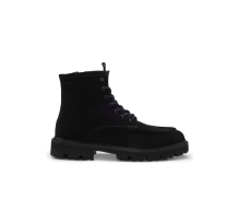 BOSS Schnür Boots aus Veloursleder mit seitlichem Rei verschluss (50573413001)