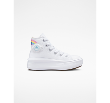 Converse Chuck Taylor All Star Rainbow (A04345C) in weiss