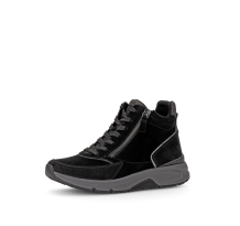 GABOR Schnürstiefeletten schw anthr. Micro (0803.02.002)