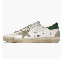Golden Goose Super Star Green Grey Suede Patch (GMF00102F00218010802)