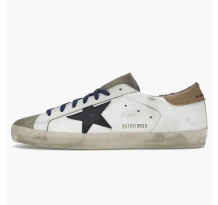 Golden Goose Super Star Suede Toe Taupe Royal Blue (GMF00101.F003208.11178)