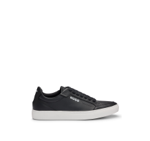 HUGO BOSS Faux leather trainers with contrast logos (50503903001)
