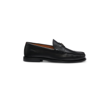 HUGO BOSS Loafer aus genarbtem Leder (50579125001)