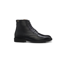 HUGO BOSS Schnürboots aus Leder mit seitlichem Reißverschluss (50573066-001)