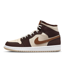 nike jordan 1 mid se cream dark chocolate do6699200