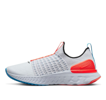 Nike React Phantom Run Flyknit 2 Grey Bright Crimson (DV2179 001)