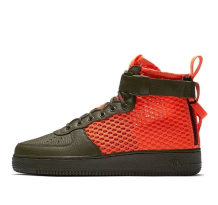 Nike SF Air Force 1 Mid QS Khaki Cargo Crimson (AA7345-300)