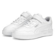 PUMA Puma Oslo Maja sneakers in white and silver piping (390836-02) in weiss