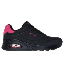 Skechers Uno Pop Back (177092-BKHP) in schwarz