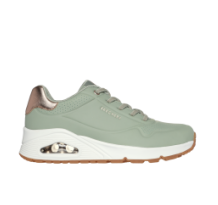 Skechers Uno Shimmer Away (155196-SAGE) in grün