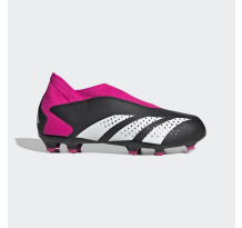 adidas Originals Predator Accuracy.3 Laceless FG LL (GW4606) in schwarz