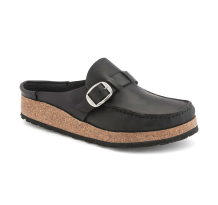 Birkenstock Buckley Oiled Leather Regular Fit (1024897) in schwarz