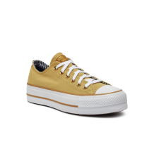 Converse Chuck Taylor All Star Lift Herringbone Stripe Low Top Utility (A08109C) in gelb