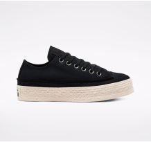 Converse Chuck Taylor All Espadrille Low Star (567685C) in schwarz