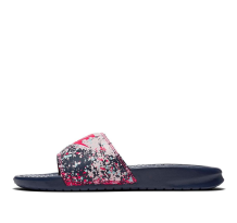 Nike benassi JDI Print Splash Ink Minimalistic Slippers (618919-401)