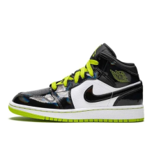 Jordan 1 Mid Cyber Green Mystic GS (BQ6931-003)