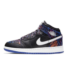Jordan 1 Mid SE GS Tiger Multi Color Stripe (AV5174-005)