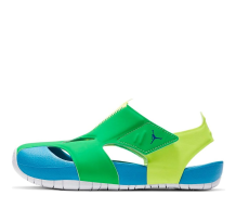 Jordan Flare Casual Colorblock Green Blue Sandals (CI7849-300)