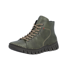 RIEKER Schnürstiefel mistel (57501-54)