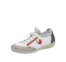 RIEKER Slipper Trotteur pazifik silverflower (52563-40)