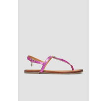s.Oliver Leder Sandalen mit Riemchen und Logo Detail (6009142.536)