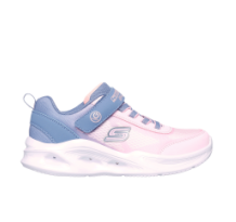 Skechers S Lights Sola Glow Ombre Deluxe Shoes (303714L-GYLP) in grau