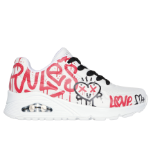 Skechers Uno Graffiti Love (177082-WRBK)