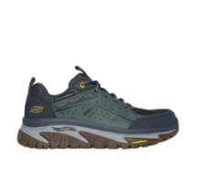 Skechers Waterproof Arch Fit Road Walker Vernal Shoes (237688-GRN) in grün