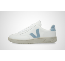 veja babe V-12 Leather Extra Steel (XD0202787) in weiss